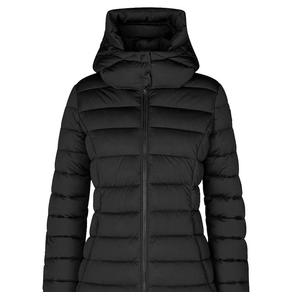 NWT: Save the Duck Women's Dorothy Hooded Puffer Jacket Size 2/M